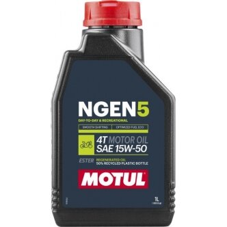 Alyva motociklams Motul NGEN 5 15W50, 1L Alyva motociklams Motul NGEN 5 15W50, 1L