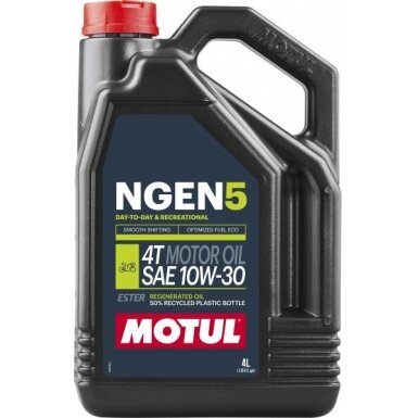 Alyva motociklams Motul NGEN 5 10W30, 4L Alyva motociklams Motul NGEN 5 10W30, 4L