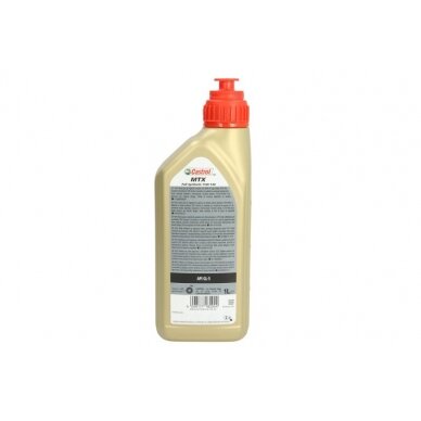 Alyva motociklams Castrol MTX FULL SYNTHETIC 75W140, 1L 1 Alyva motociklams Castrol MTX FULL SYNTHETIC 75W140, 1L 1