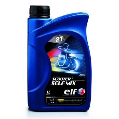 Alyva motociklams ELF SCOOTER 2 SELF MIX, 1L Alyva motociklams ELF SCOOTER 2 SELF MIX, 1L