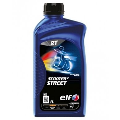 Alyva motociklams ELF SCOOTER 2 STREET, 1L Alyva motociklams ELF SCOOTER 2 STREET, 1L