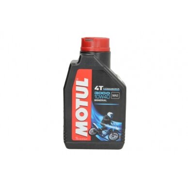 Alyva motociklams Motul 3000 4T 10W40, 1L Alyva motociklams Motul 3000 4T 10W40, 1L