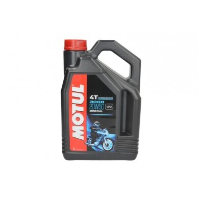 Alyva motociklams Motul 3000 4T 20W50, 4L Alyva motociklams Motul 3000 4T 20W50, 4L