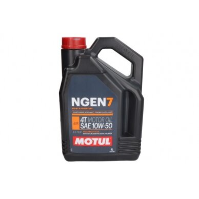 Alyva motociklams Motul NGEN 7 10W50, 4L Alyva motociklams Motul NGEN 7 10W50, 4L