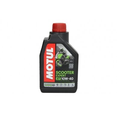 Alyva motociklams Motul Scooter Expert 10W40, 1L Alyva motociklams Motul Scooter Expert 10W40, 1L
