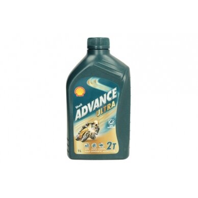 Alyva motociklams Shell Ultra 2T, 1L Alyva motociklams Shell Ultra 2T, 1L