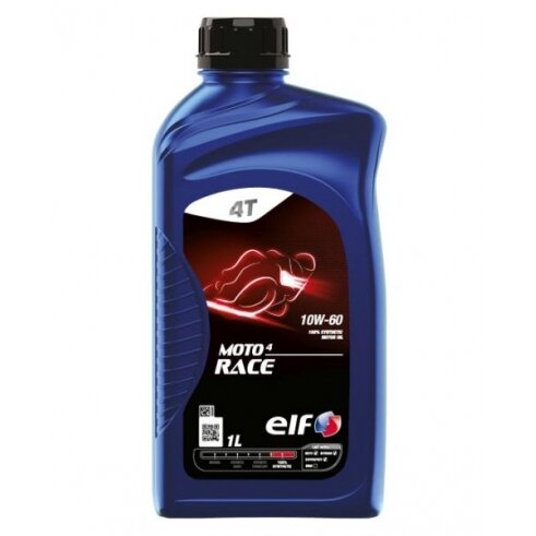 Alyva motociklams ELF MOTO 4 RACE 10W60, 1L Alyva motociklams ELF MOTO 4 RACE 10W60, 1L