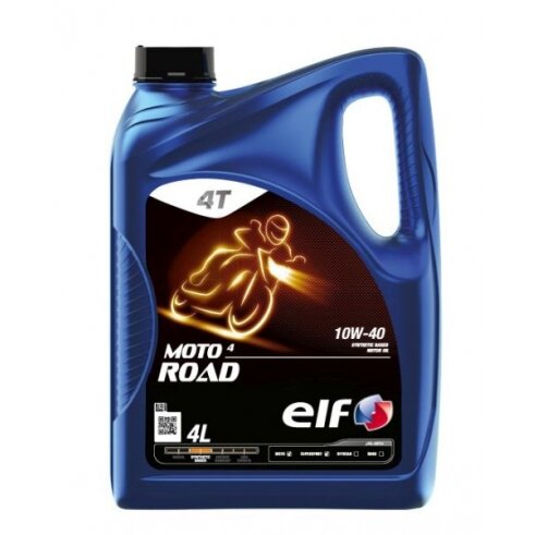 Alyva motociklams ELF MOTO 4 ROAD 10W40, 4L Alyva motociklams ELF MOTO 4 ROAD 10W40, 4L