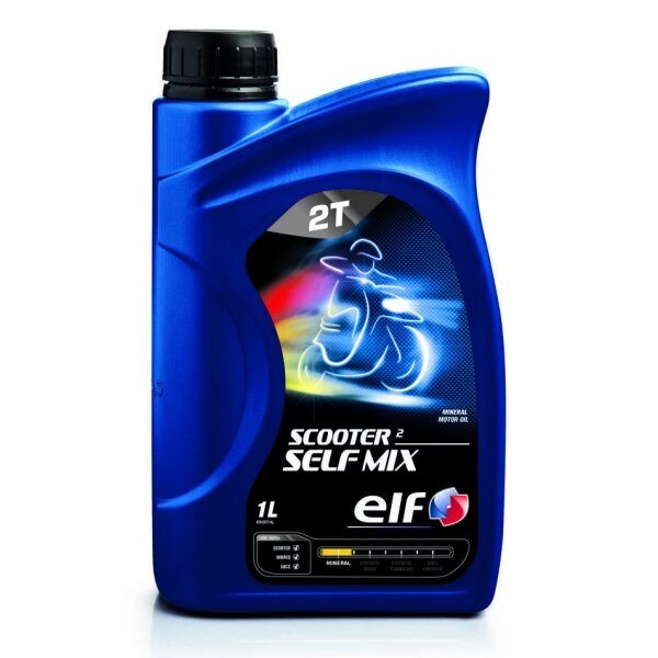 Alyva motociklams ELF SCOOTER 2 SELF MIX, 1L Alyva motociklams ELF SCOOTER 2 SELF MIX, 1L
