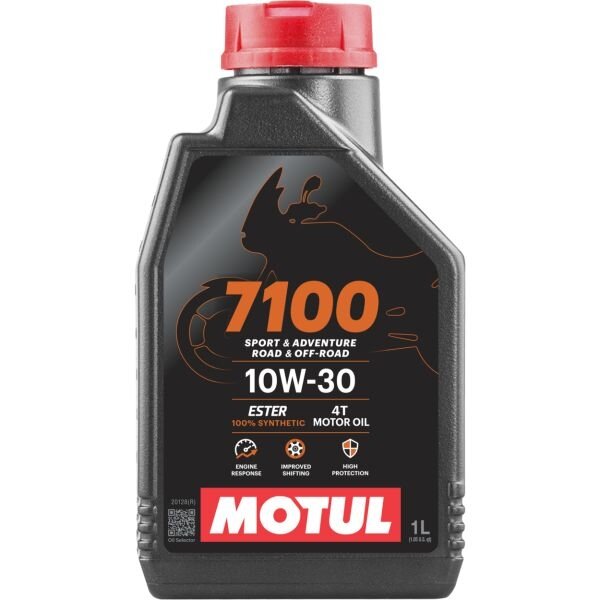 Alyva motociklams Motul 7100 10W30, 1L Alyva motociklams Motul 7100 10W30, 1L