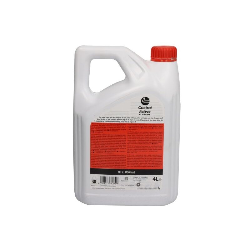 Alyva motociklams Castrol ACT EVO 10W40, 4L 1