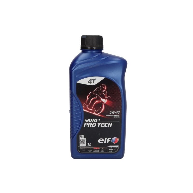 Alyva motociklams ELF MOTO 4 PRO TECH 5W40, 1L Alyva motociklams ELF MOTO 4 PRO TECH 5W40, 1L
