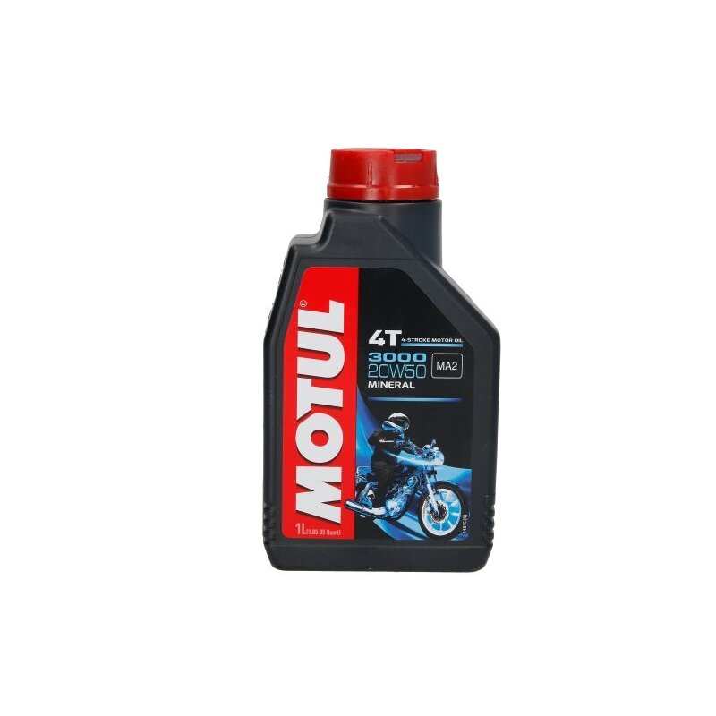 Alyva motociklams Motul 3000 4T 20W50, 1L Alyva motociklams Motul 3000 4T 20W50, 1L