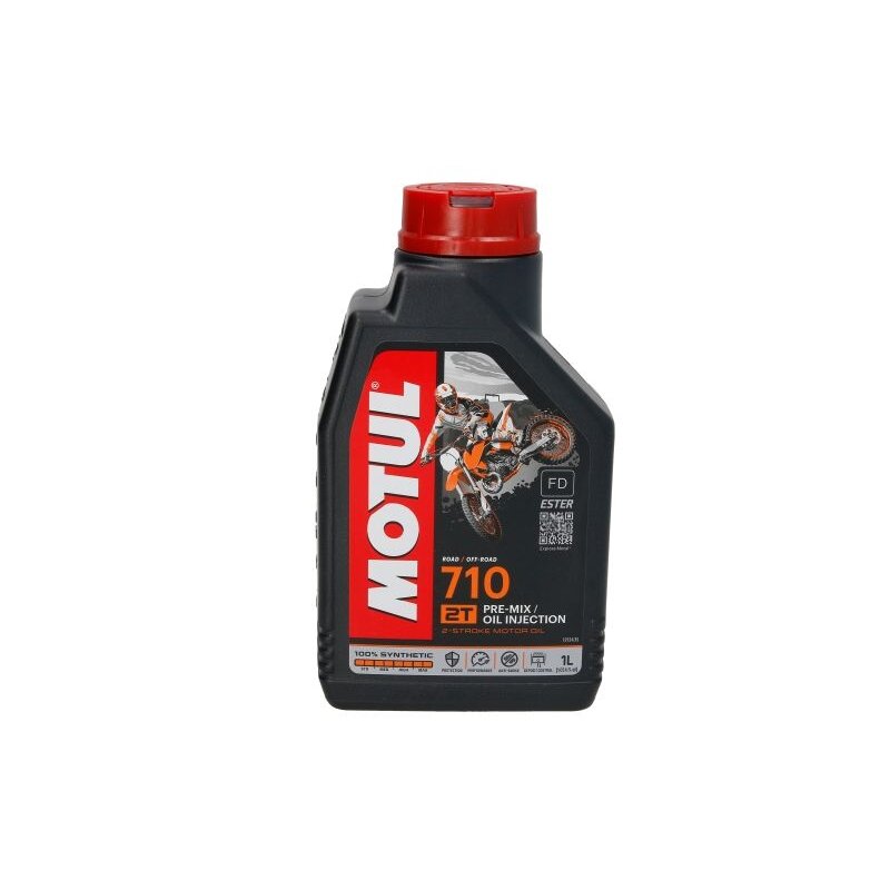Alyva motociklams Motul 710 2T, 1L Alyva motociklams Motul 710 2T, 1L