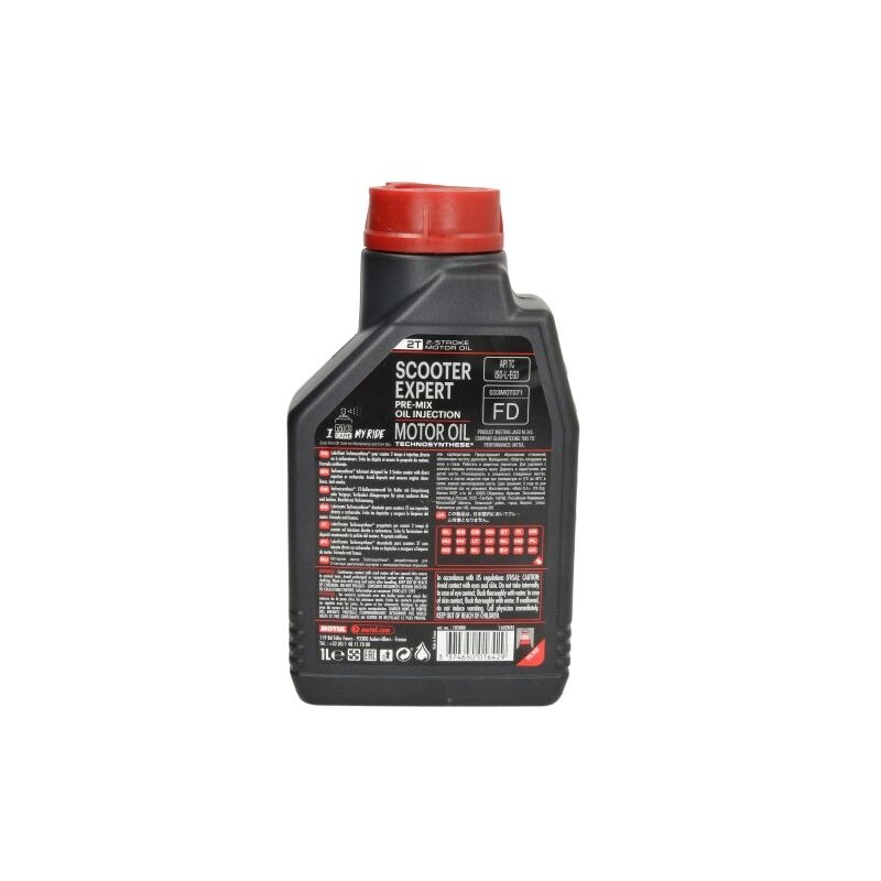 Alyva motociklams Motul Scooter 2T EXP, 1L 1 Alyva motociklams Motul Scooter 2T EXP, 1L 1