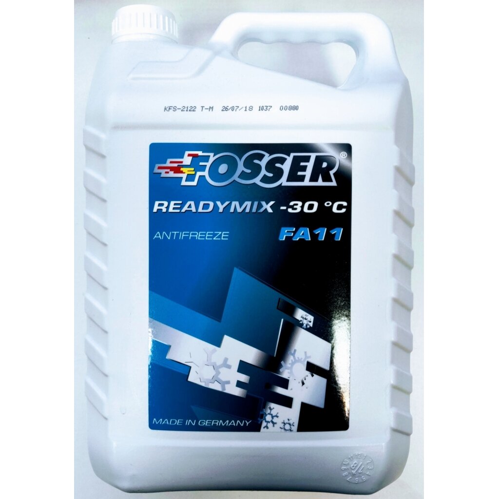 Antifrizas Fosser FA 11, 5l -30 °C (G11 mėlynas) Antifrizas Fosser FA 11, 5l -30 °C (G11 mėlynas)