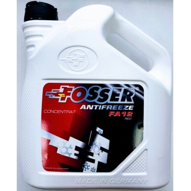 Antifrizas Fosser FA 12, 4l (raud.koncentratas G12) Antifrizas Fosser FA 12, 4l (raud.koncentratas G12)