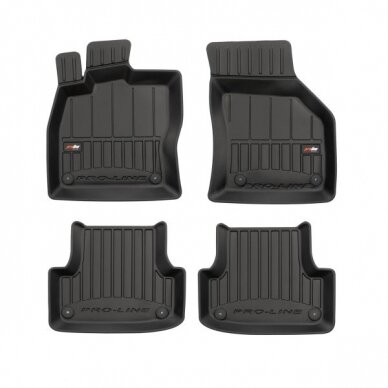 Audi A3 2012- 3D guminiai kilimėliai Frogum Proline Audi A3 2012- 3D guminiai kilimėliai Frogum Proline