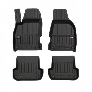 Audi A4 B6 2000-2004 3D guminiai kilimėliai Frogum Proline Audi A4 B6 2000-2004 3D guminiai kilimėliai Frogum Proline