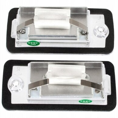 Audi A4 (B6/B7) (2000 - 2008) LED numerių apšvietimas (2vnt.) 1 Audi A4 (B6/B7) (2000 - 2008) LED numerių apšvietimas (2vnt.) 1