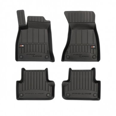 Audi A4 B9 2015- 3D guminiai kilimėliai Frogum Proline Audi A4 B9 2015- 3D guminiai kilimėliai Frogum Proline