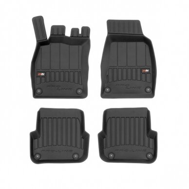 Audi A6 C6 2004-2011 3D guminiai kilimėliai Frogum Proline Audi A6 C6 2004-2011 3D guminiai kilimėliai Frogum Proline