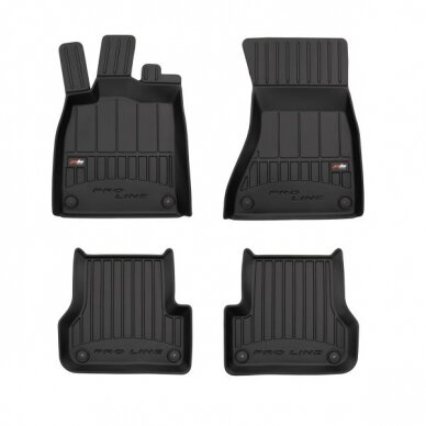 Audi A6 C7 2011- 3D guminiai kilimėliai Frogum Proline Audi A6 C7 2011- 3D guminiai kilimėliai Frogum Proline