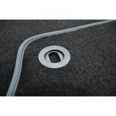 Audi Q7 (2006 - 2015) medžiaginiai salono kilimėliai (7 vietų) 3