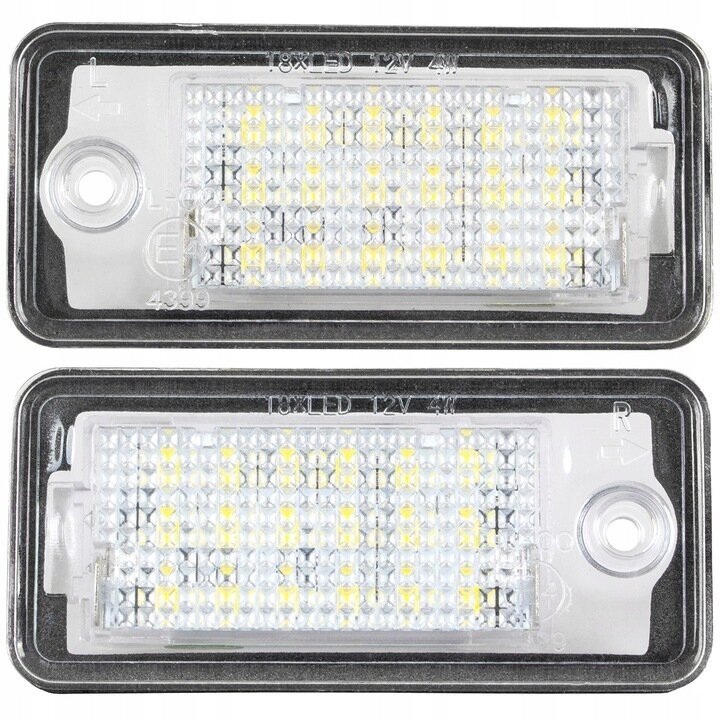 Audi A6 (C6) (2004 - 2009) LED numerių apšvietimas (2vnt.) Audi A6 (C6) (2004 - 2009) LED numerių apšvietimas (2vnt.)