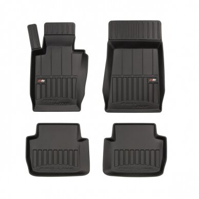 BMW 3 serija E46 1998-2005 3D guminiai kilimėliai Frogum Proline BMW 3 serija E46 1998-2005 3D guminiai kilimėliai Frogum Proline