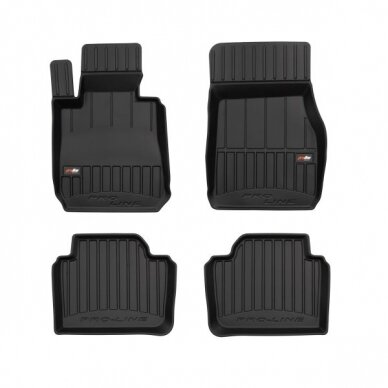 BMW 3 serija F30/F31 2011-2018 3D guminiai kilimėliai Frogum Proline BMW 3 serija F30/F31 2011-2018 3D guminiai kilimėliai Frogum Proline