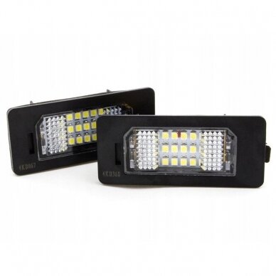 BMW 5 (E60/E61) (2003 - 2010) LED numerių apšvietimas (2vnt.) BMW 5 (E60/E61) (2003 - 2010) LED numerių apšvietimas (2vnt.)