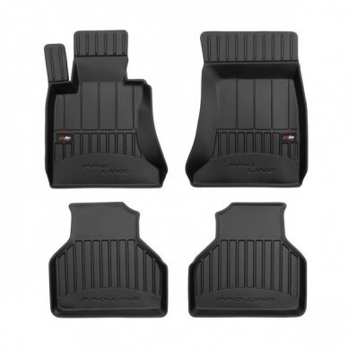 BMW 7 serija E65/E66 2000-2008 3D guminiai kilimėliai Frogum Proline BMW 7 serija E65/E66 2000-2008 3D guminiai kilimėliai Frogum Proline