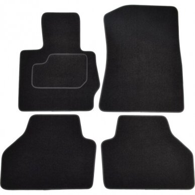 BMW X3 (F25) (2010 - 2017) medžiaginiai salono kilimėliai BMW X3 (F25) (2010 - 2017) medžiaginiai salono kilimėliai