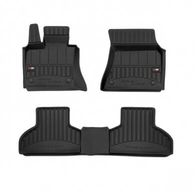 BMW X5 F15 2013-2018 3D guminiai kilimėliai Frogum Proline BMW X5 F15 2013-2018 3D guminiai kilimėliai Frogum Proline