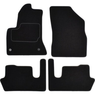 CITROEN C4 PICASSO I (2006 - 2013) medžiaginiai salono kilimėliai