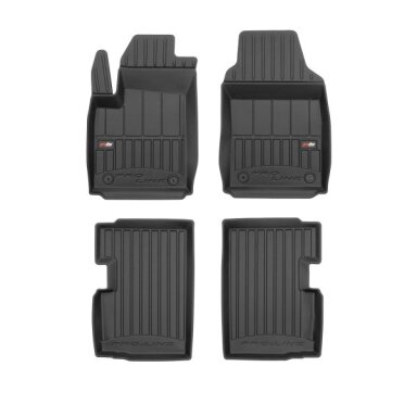 Fiat 500 2007- 3D guminiai kilimėliai Frogum Proline