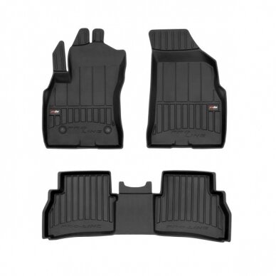 Fiat Doblo 2008-2022 3D guminiai kilimėliai Frogum Proline Fiat Doblo 2008-2022 3D guminiai kilimėliai Frogum Proline