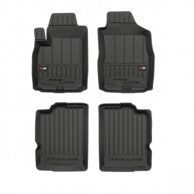 Fiat Panda 2003-2012 3D guminiai kilimėliai Frogum Proline Fiat Panda 2003-2012 3D guminiai kilimėliai Frogum Proline