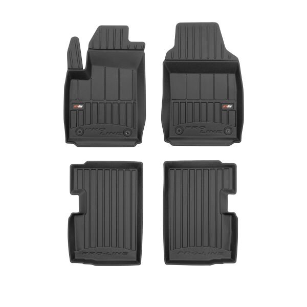 Fiat 500 2007- 3D guminiai kilimėliai Frogum Proline