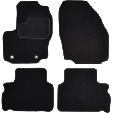 FORD S-MAX (2006-2014) medžiaginiai salono kilimėliai (7 vietų)