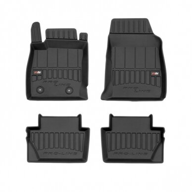 Ford Ecosport 2017- 3D guminiai kilimėliai Frogum Proline Ford Ecosport 2017- 3D guminiai kilimėliai Frogum Proline