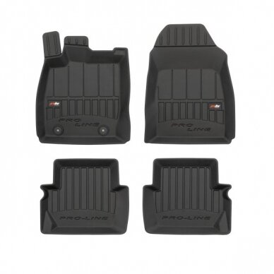 Ford Fiesta 2008-2017 3D guminiai kilimėliai Frogum Proline Ford Fiesta 2008-2017 3D guminiai kilimėliai Frogum Proline
