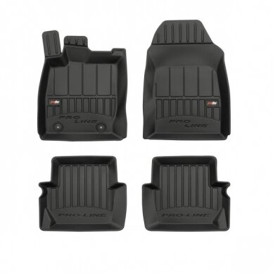 Ford Fiesta 2017- 3D guminiai kilimėliai Frogum Proline Ford Fiesta 2017- 3D guminiai kilimėliai Frogum Proline