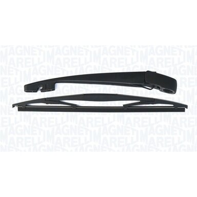 Galinis valytuvas su kojele Mitsubishi Outlander 2001-2006 Galinis valytuvas su kojele Mitsubishi Outlander 2001-2006