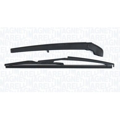 Galinis valytuvas su kojele Fiat Panda 2004-2012 Galinis valytuvas su kojele Fiat Panda 2004-2012