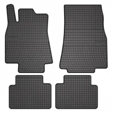 Guminiai kilimėliai Mercedes Benz A klasė W169 2004-2012 Guminiai kilimėliai Mercedes Benz A klasė W169 2004-2012