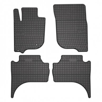 Guminiai kilimėliai Mitsubishi L200 V 2019- Guminiai kilimėliai Mitsubishi L200 V 2019-