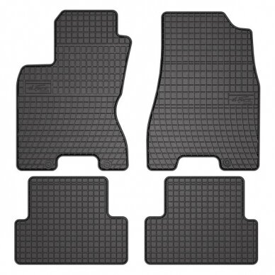 Guminiai kilimėliai Nissan X-Trail T31 2007-2015 Guminiai kilimėliai Nissan X-Trail T31 2007-2015