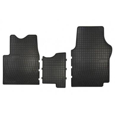 Guminiai kilimėliai Opel Vivaro B 2014-2019 Renault Trafic III 2014- Guminiai kilimėliai Opel Vivaro B 2014-2019 Renault Trafic III 2014-